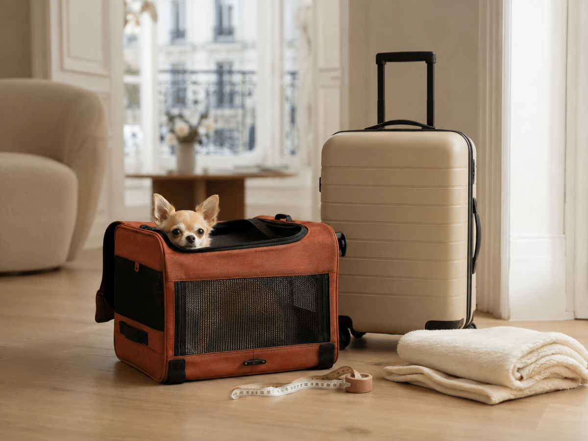 Le guide du sac de transport chien homologué IATA en cabine Image