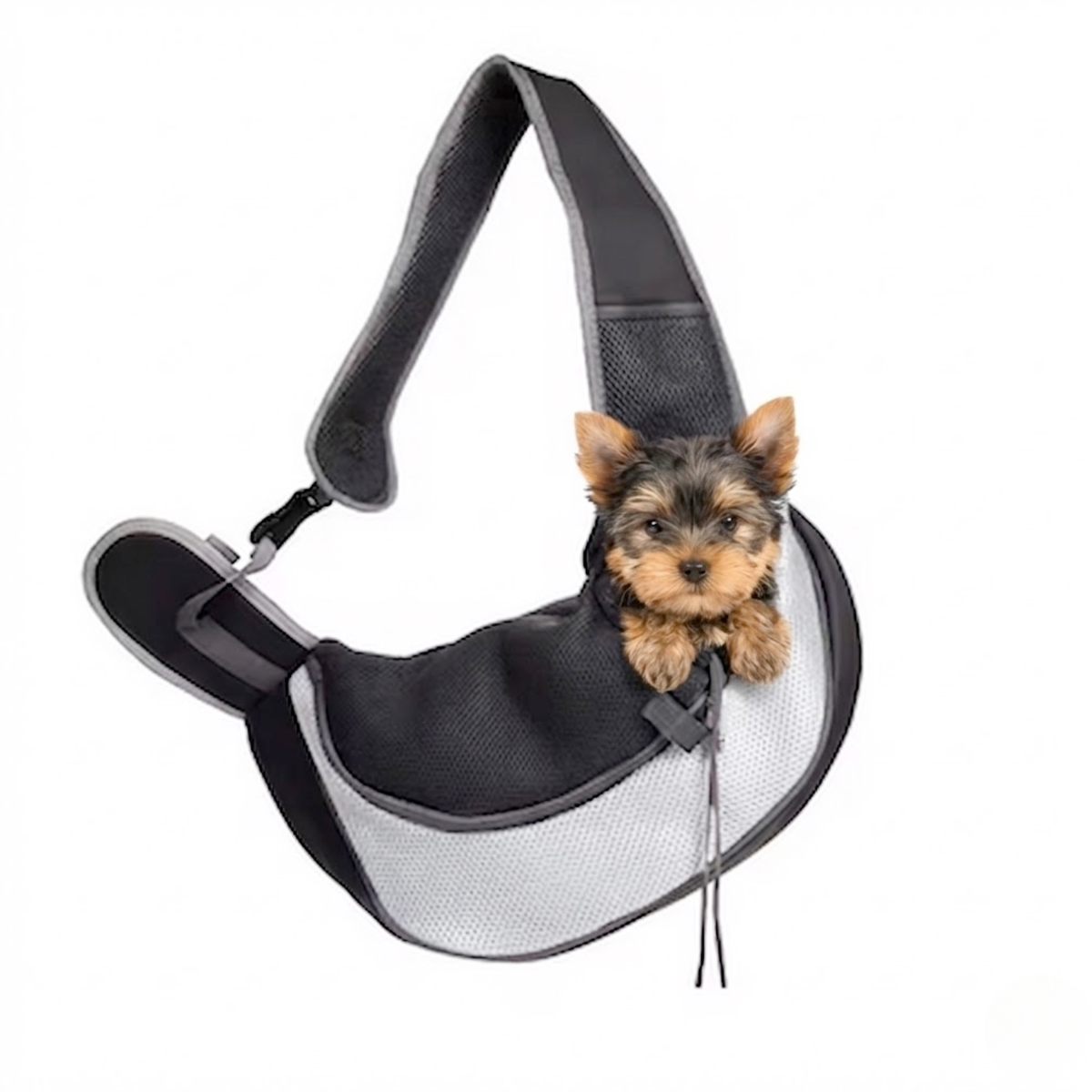 Sac bandoulière mains libres pour petit chien, tailles S et L, jusqu'à 6 kg