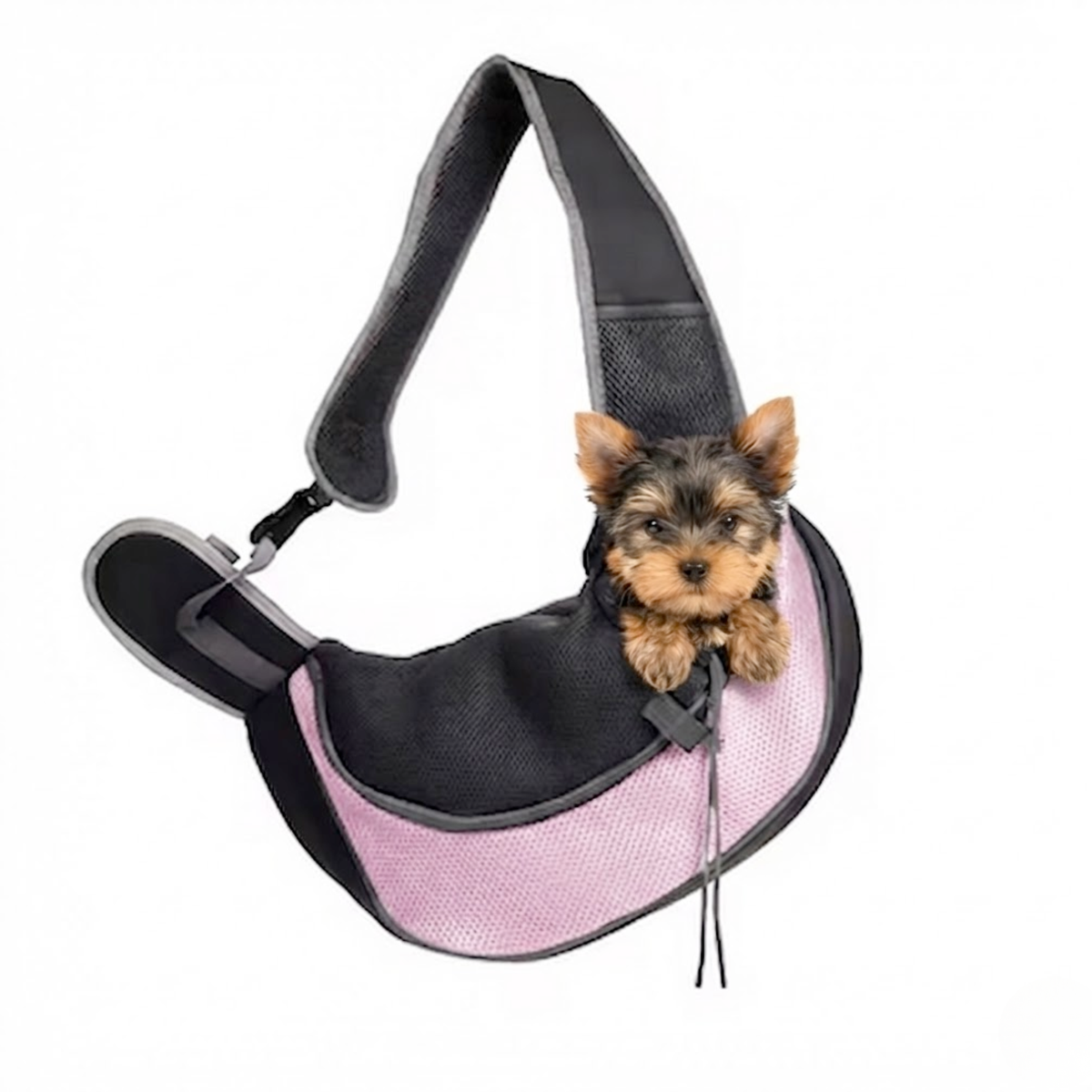 Sac bandoulière mains libres pour petit chien, tailles S et L, jusqu'à 6 kg