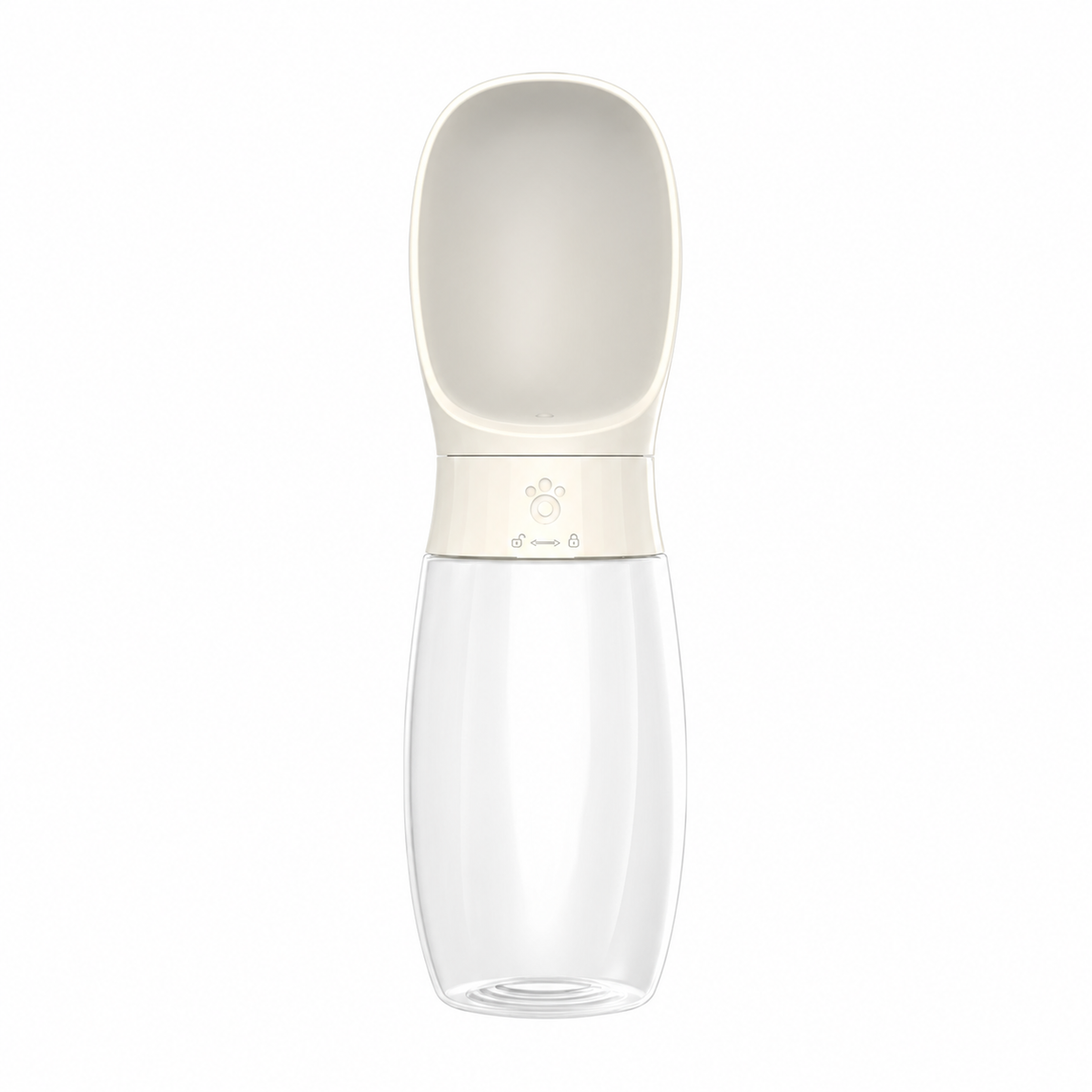 Gourde portable pour chien avec bol intégré, système anti-gaspillage, 350 ou 550 ml