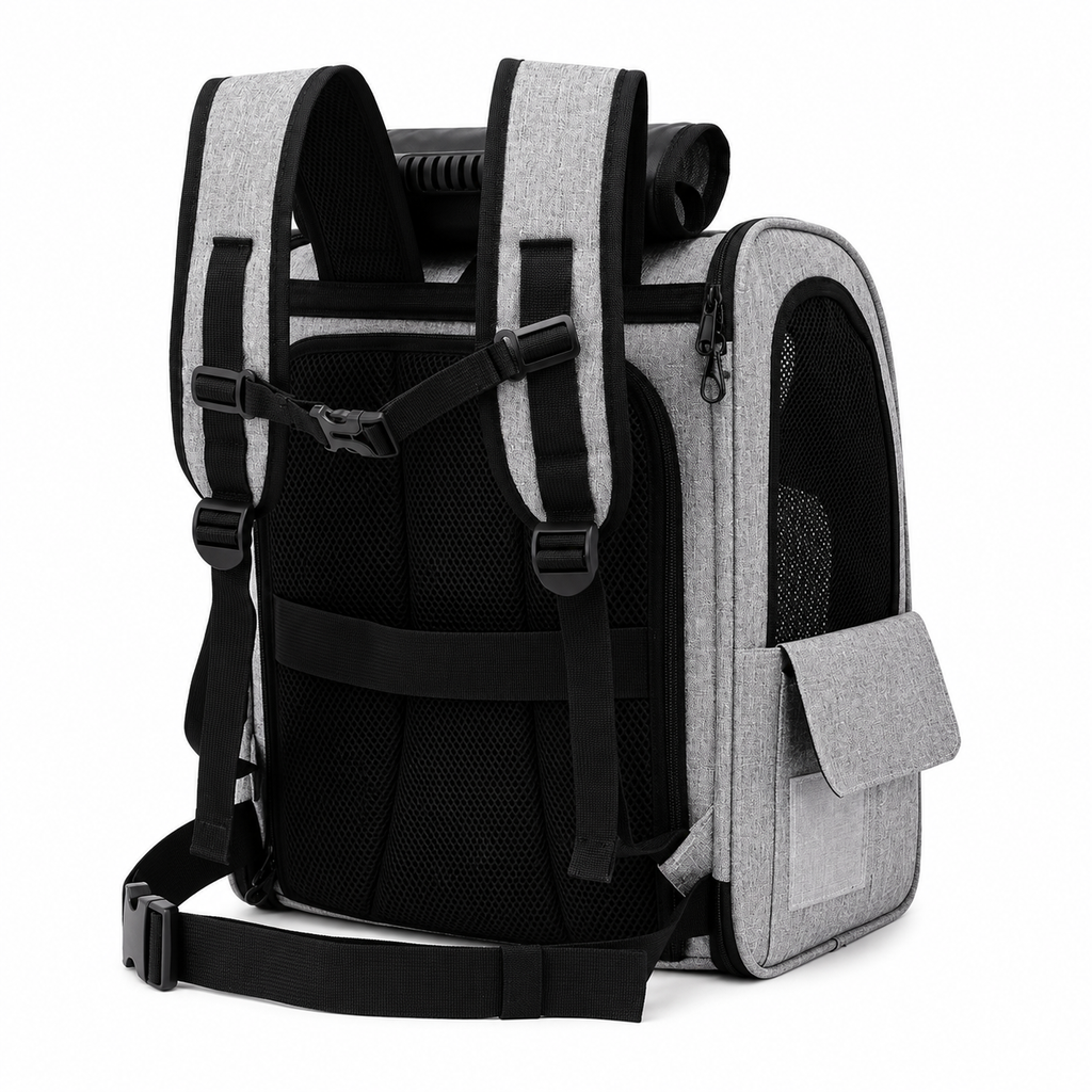Sac à dos de transport pour chien extensible, Oxford 600D hydrofuge, jusqu'à 7 kg