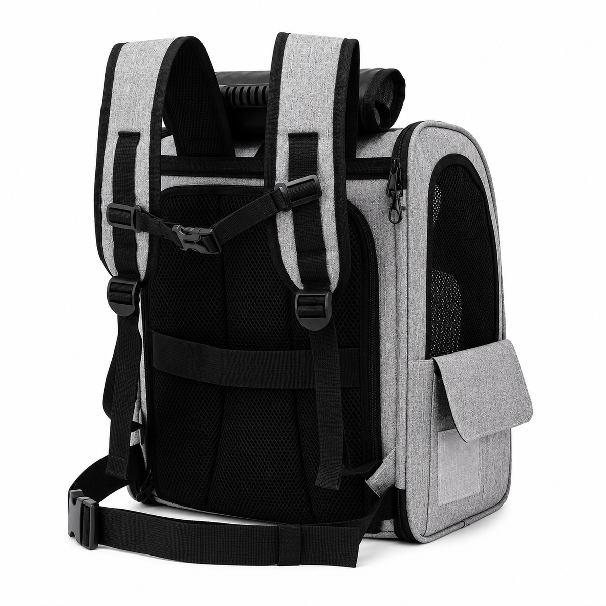 Sac à dos de transport pour chien extensible, Oxford 600D hydrofuge, jusqu'à 7 kg