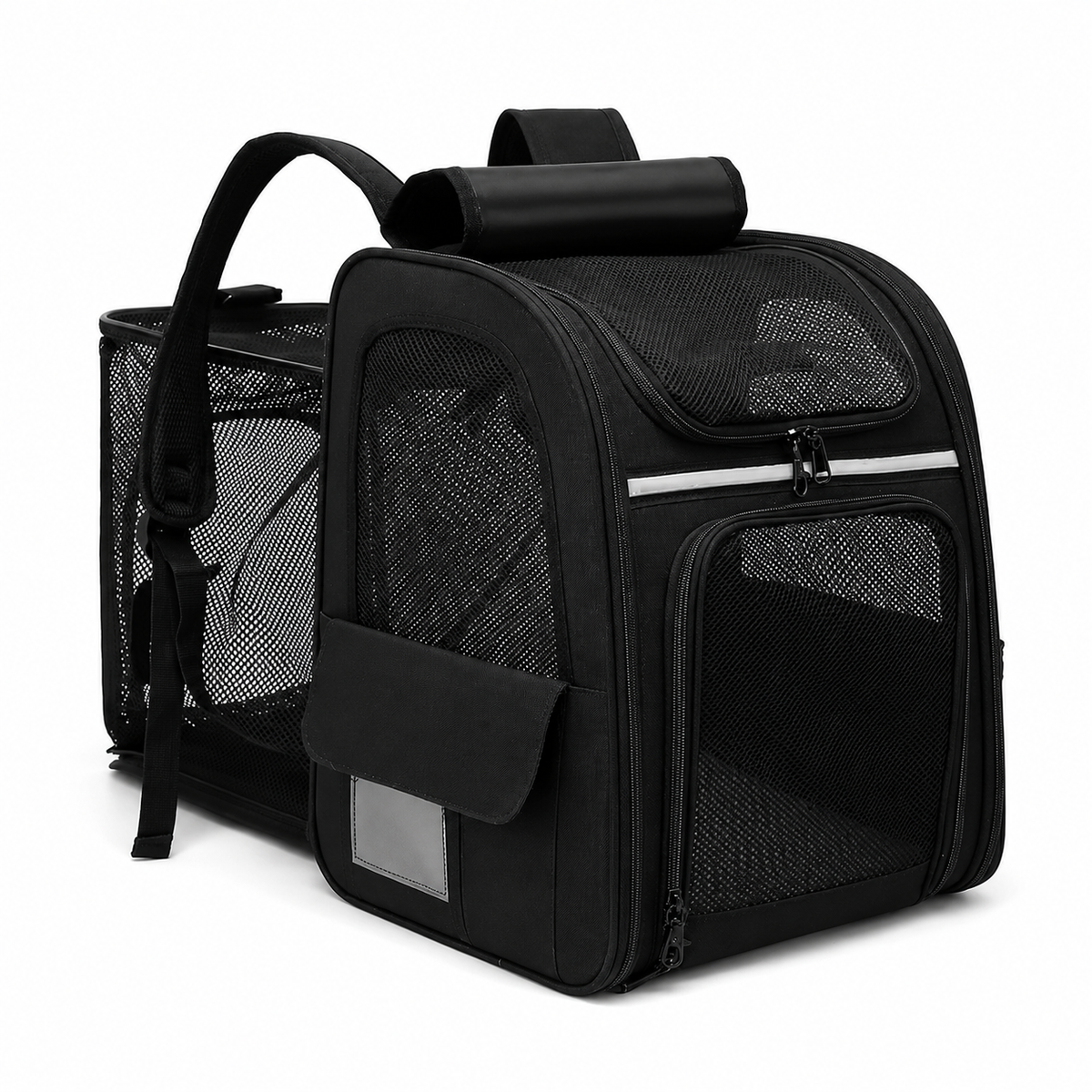 Sac à dos de transport pour chien extensible, Oxford 600D hydrofuge, jusqu'à 7 kg