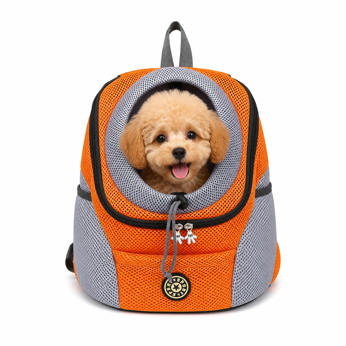 Sac à dos de transport pour chien, maille respirante, tailles S à L, 1 à 12 kg