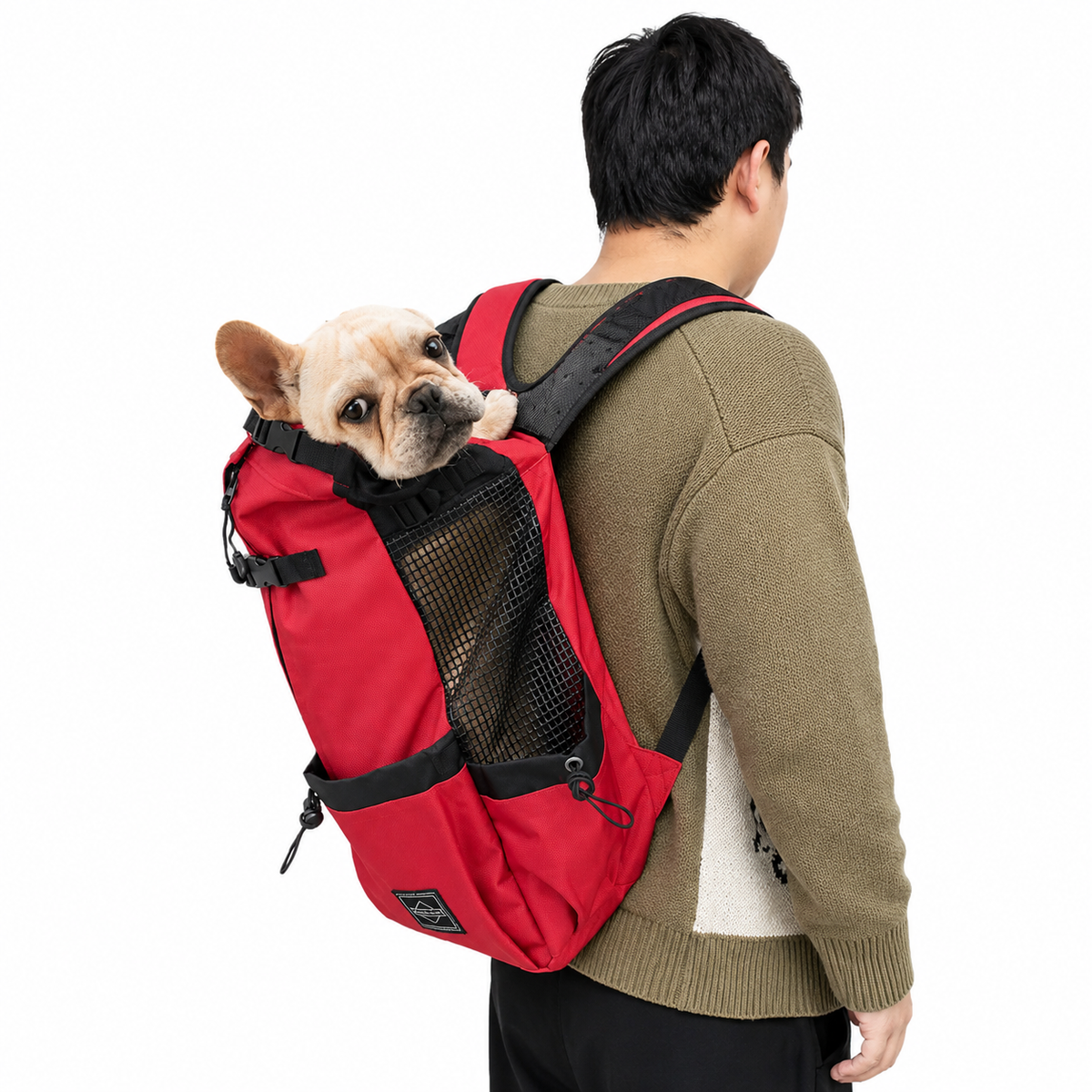 Sac à dos de transport pour chien randonnée et vélo, tailles S à XL, 1 à 15 kg